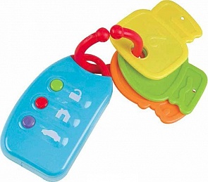 Развивающая игрушка - Мой первый брелок с ключами (Playgo, Play 2682veg)